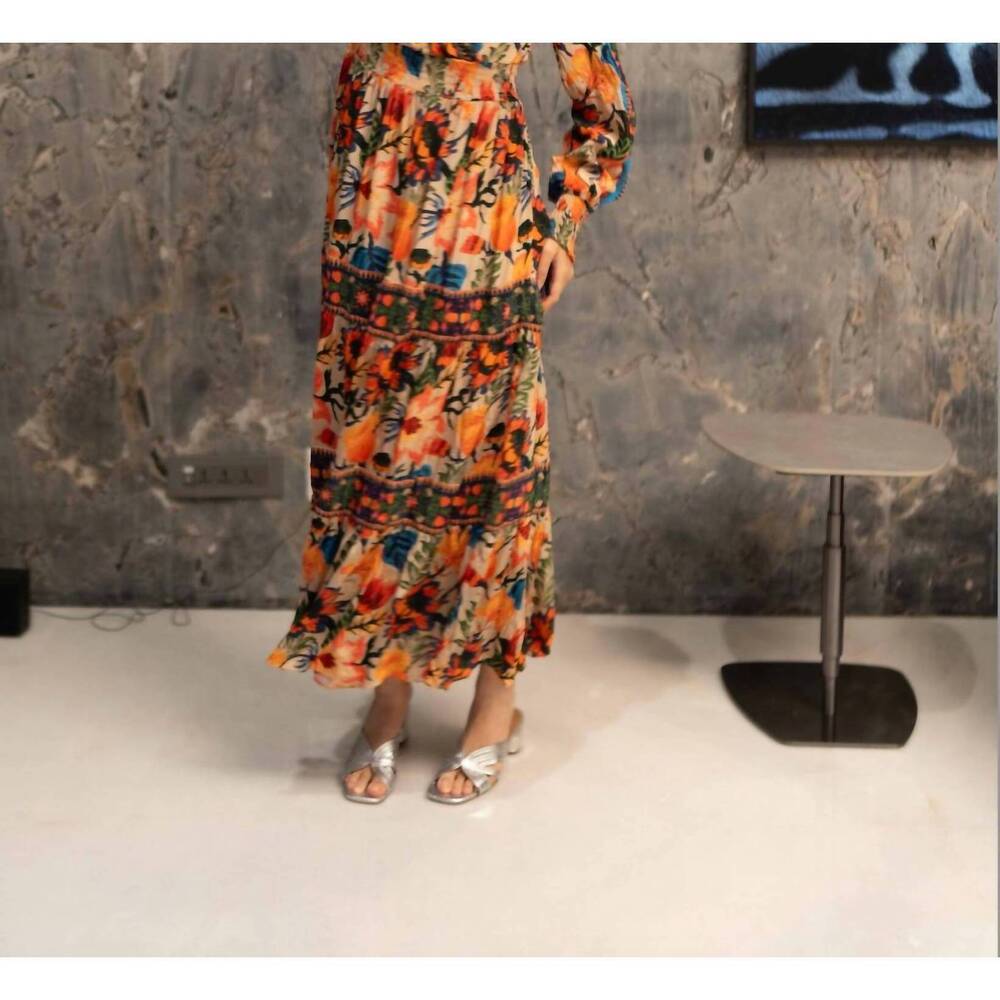 NEW SOHANA vera maxi dress in serengeti